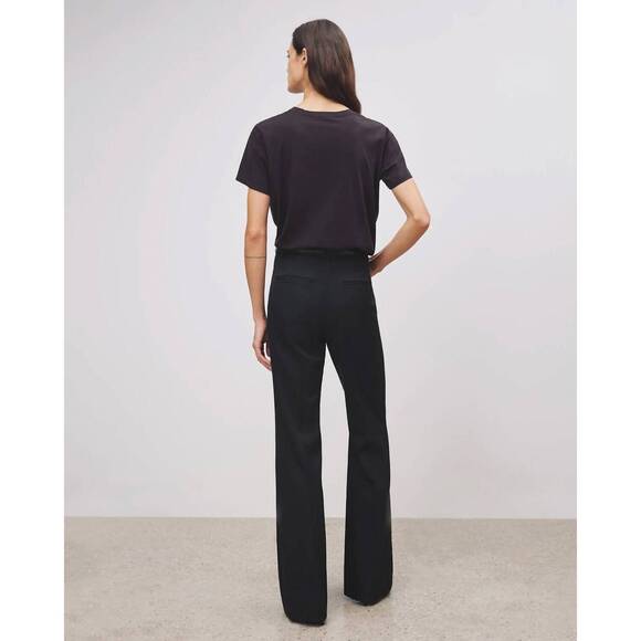 NEW NILI LOTAN arielle high-rise pant in black - Picture 5 of 5